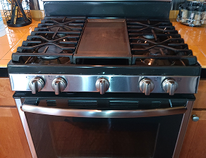 Clean Gas Stove